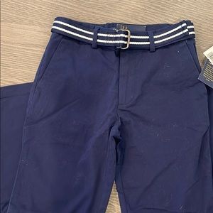 Navy blue boys dress pants